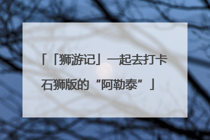 「狮游记」一起去打卡石狮版的“阿勒泰”