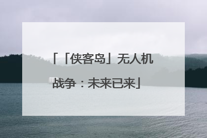 「侠客岛」无人机战争：未来已来