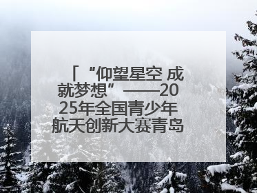 “仰望星空 成就梦想”——2025年全国青少年航天创新大赛青岛选拔赛成功举办