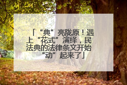“典”亮陇原！遇上“花式”演绎，民法典的法律条文开始“动”起来了