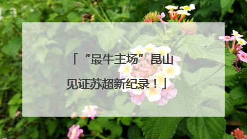 “最牛主场”昆山见证苏超新纪录！