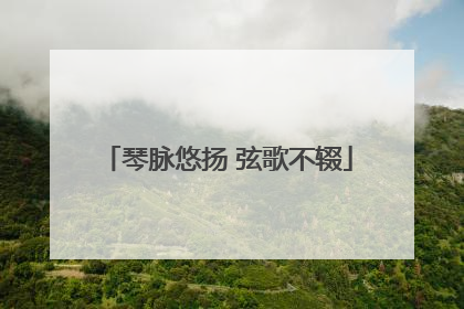 琴脉悠扬 弦歌不辍