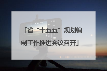 省“十五五”规划编制工作推进会议召开