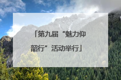 第九届“魅力仰韶行”活动举行