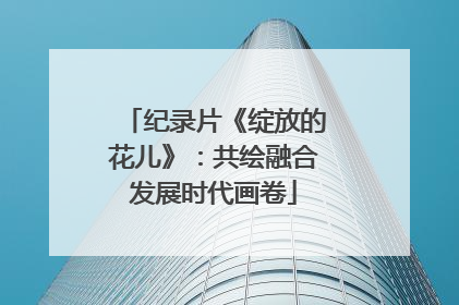 纪录片《绽放的花儿》：共绘融合发展时代画卷