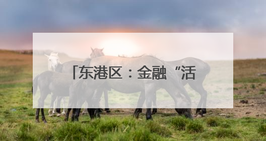 东港区：金融“活水”赋能实体经济