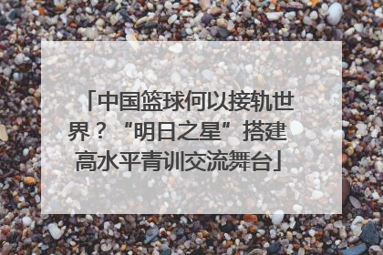 中国篮球何以接轨世界？“明日之星”搭建高水平青训交流舞台