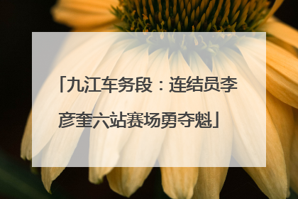 九江车务段：连结员李彦奎六站赛场勇夺魁