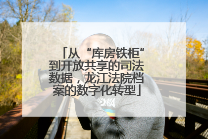 从“库房铁柜”到开放共享的司法数据，龙江法院档案的数字化转型