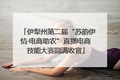 伊犁州第二届“苏韵伊情·电商助农”直播电商技能大赛圆满收官