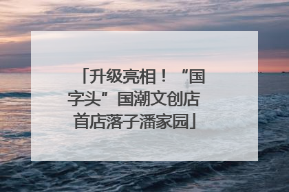 升级亮相！“国字头”国潮文创店首店落子潘家园