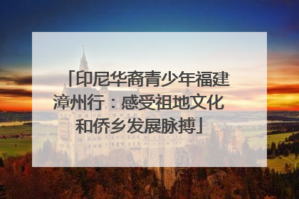 印尼华裔青少年福建漳州行：感受祖地文化和侨乡发展脉搏