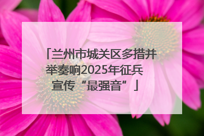 兰州市城关区多措并举奏响2025年征兵宣传“最强音”
