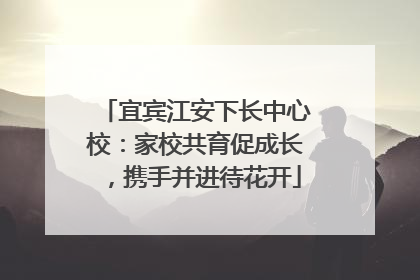 宜宾江安下长中心校：家校共育促成长，携手并进待花开