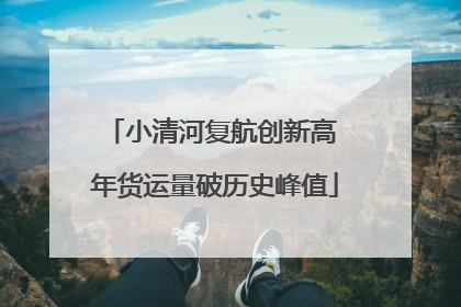 小清河复航创新高 年货运量破历史峰值