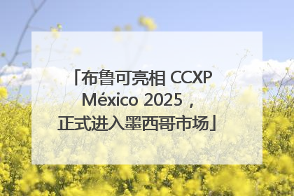 布鲁可亮相 CCXP México 2025，正式进入墨西哥市场