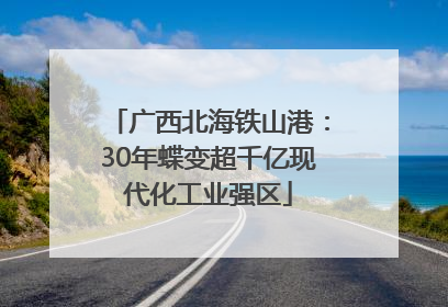 广西北海铁山港：30年蝶变超千亿现代化工业强区