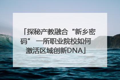探秘产教融合“新乡密码” 一所职业院校如何激活区域创新DNA