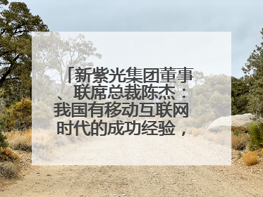 新紫光集团董事、联席总裁陈杰：我国有移动互联网时代的成功经验，最有能力做好AI应用创新