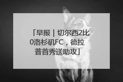 早报｜切尔西2比0洛杉矶FC，德拉普首秀送助攻