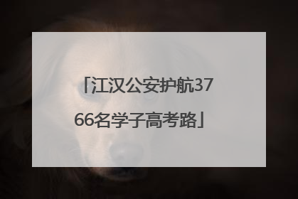 江汉公安护航3766名学子高考路