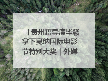 贵州籍导演毕赣拿下戛纳国际电影节特别大奖｜外媒点赞：奇妙而广阔的纯粹电影梦