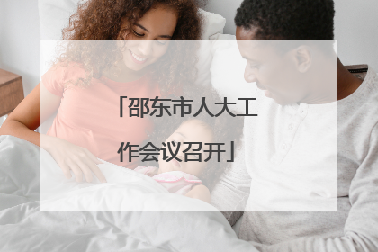 邵东市人大工作会议召开