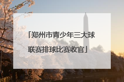郑州市青少年三大球联赛排球比赛收官