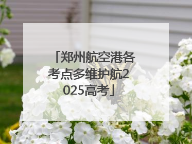 郑州航空港各考点多维护航2025高考