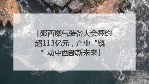 郧西燃气装备大会签约超113亿元，产业“链”动中西部新未来