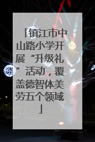 镇江市中山路小学开展“升级礼”活动，覆盖德智体美劳五个领域