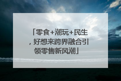 零食+潮玩+民生，好想来跨界融合引领零售新风潮
