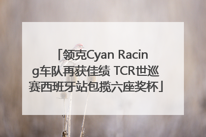领克Cyan Racing车队再获佳绩 TCR世巡赛西班牙站包揽六座奖杯
