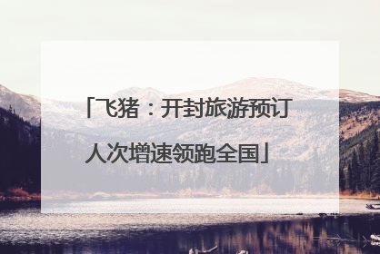飞猪：开封旅游预订人次增速领跑全国