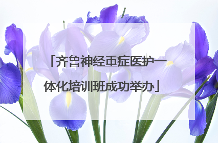 齐鲁神经重症医护一体化培训班成功举办