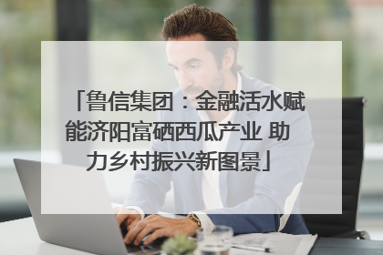 鲁信集团：金融活水赋能济阳富硒西瓜产业 助力乡村振兴新图景