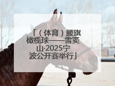 （体育）腰旗橄榄球——雪窦山·2025宁波公开赛举行