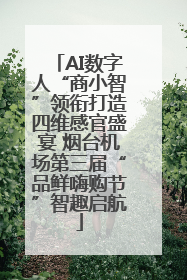 AI数字人“商小智”领衔打造四维感官盛宴 烟台机场第三届“品鲜嗨购节”智趣启航